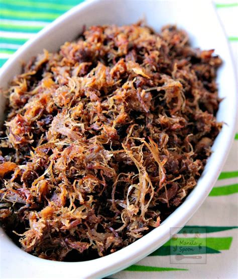 Pork Adobo Flakes .
